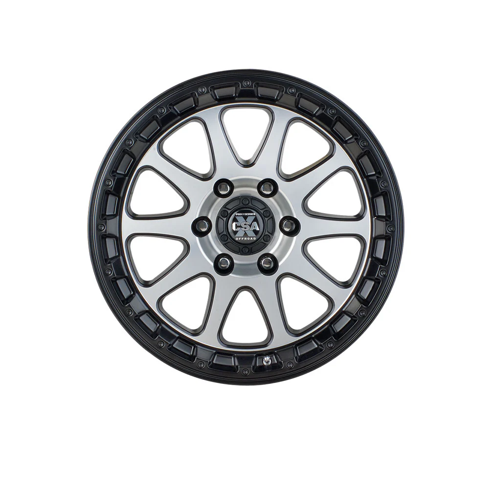 CSA WHEELS RECOIL SATIN BLACK MACHINED FACE - Image 2