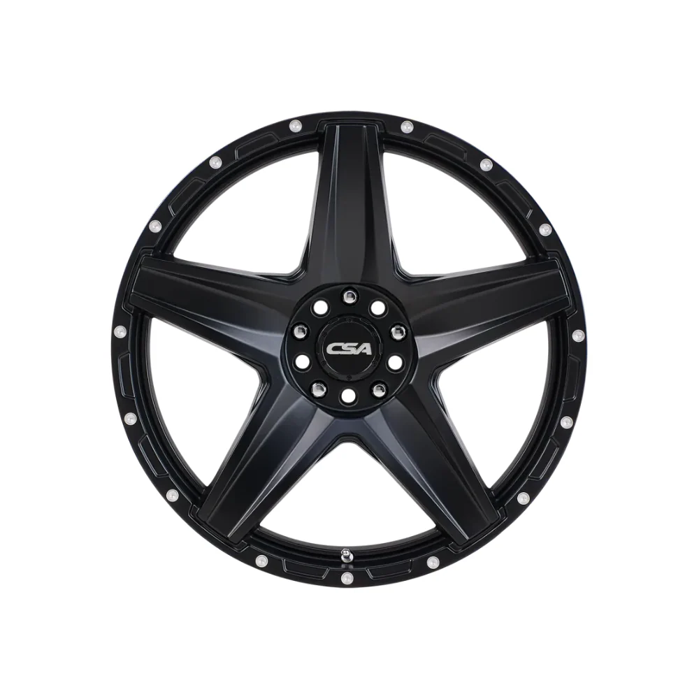 CSA WHEELS Stealth Small Cap SATIN BLACK - Image 2