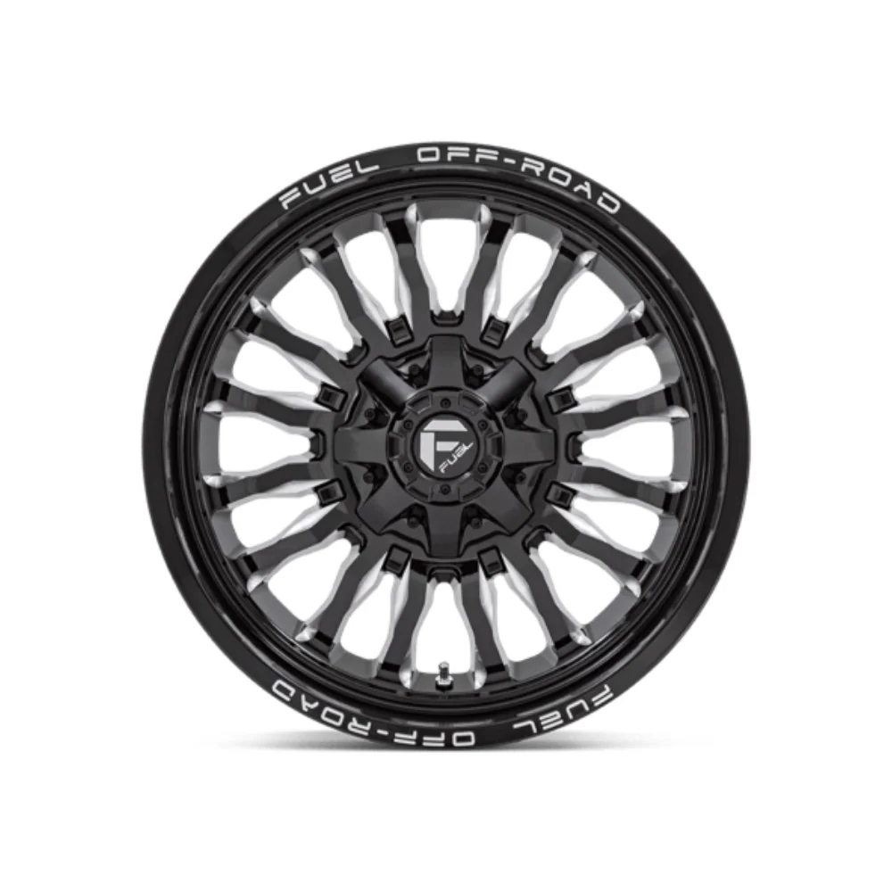 FUEL 1PC D795 ARC GLOSS BLACK MILLED - Image 2