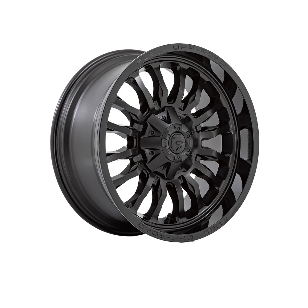 FUEL 1PC D796 ARC MATTE BLACK W GLOSS BLK LIP