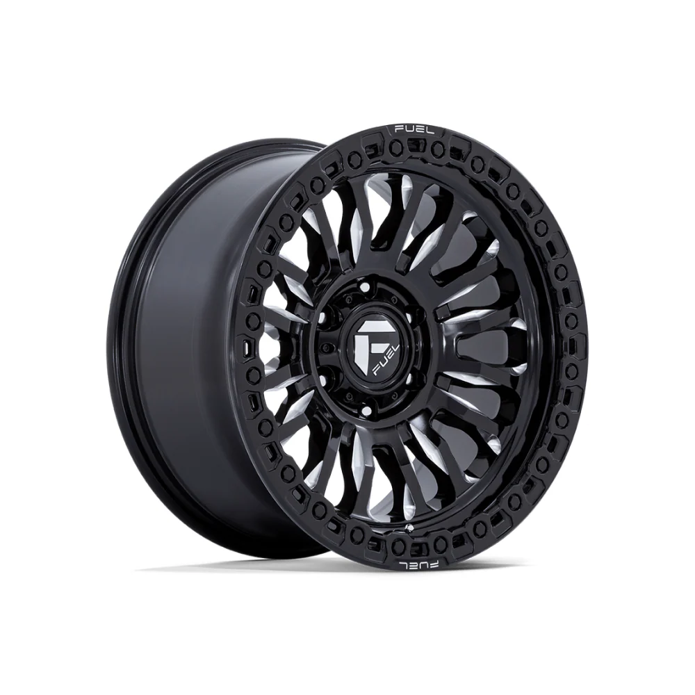 FUEL 1PC D857 RINCON GLOSS BLACK MILLED