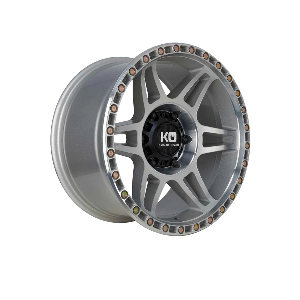 KING OFFROAD KONG RAW SILVER MACHINED