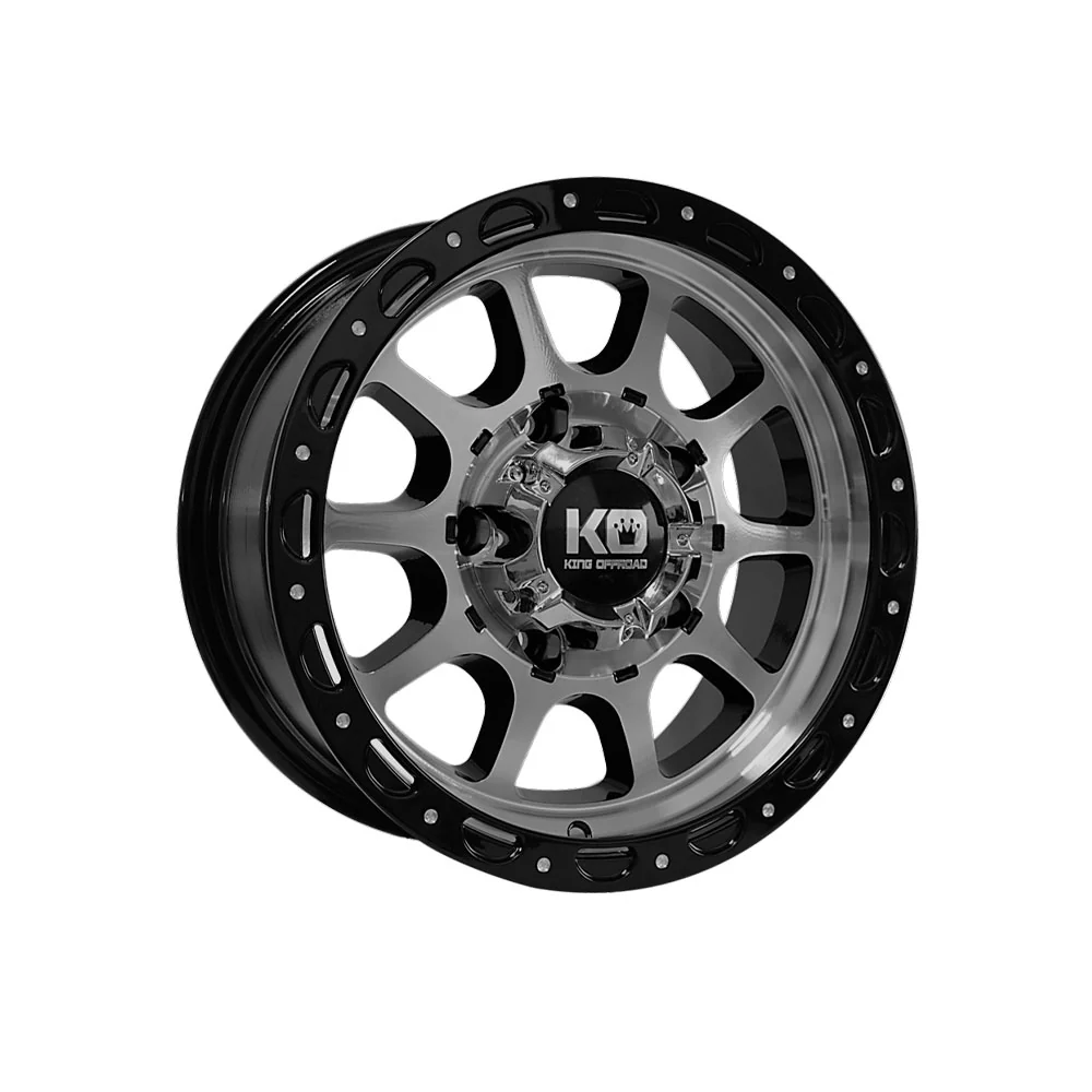 KING OFFROAD RAZOR GLOSS BLACK/MACHINED FACE