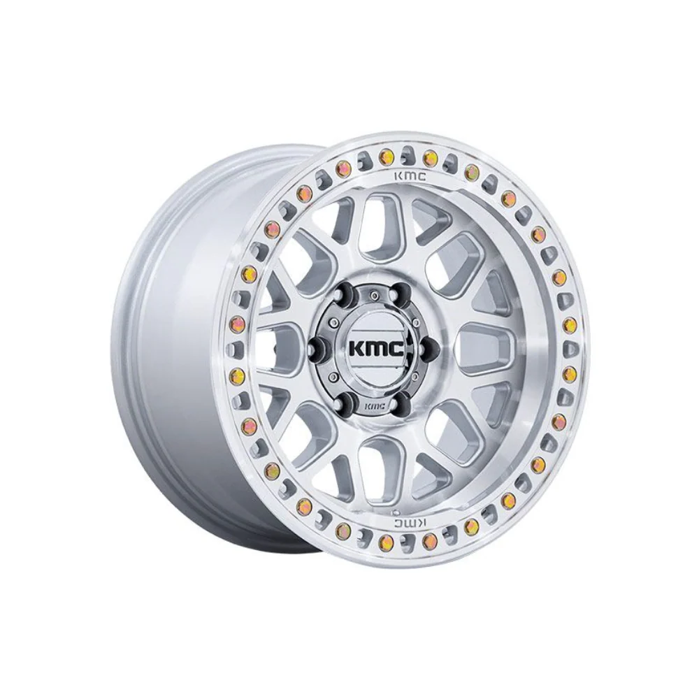 KMC GRS Gloss Silver W-Machined Face