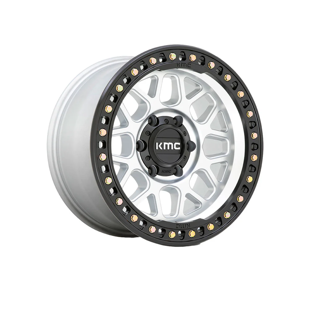 KMC KM549 GRS MACHINED WITH SATIN BLACK LIP