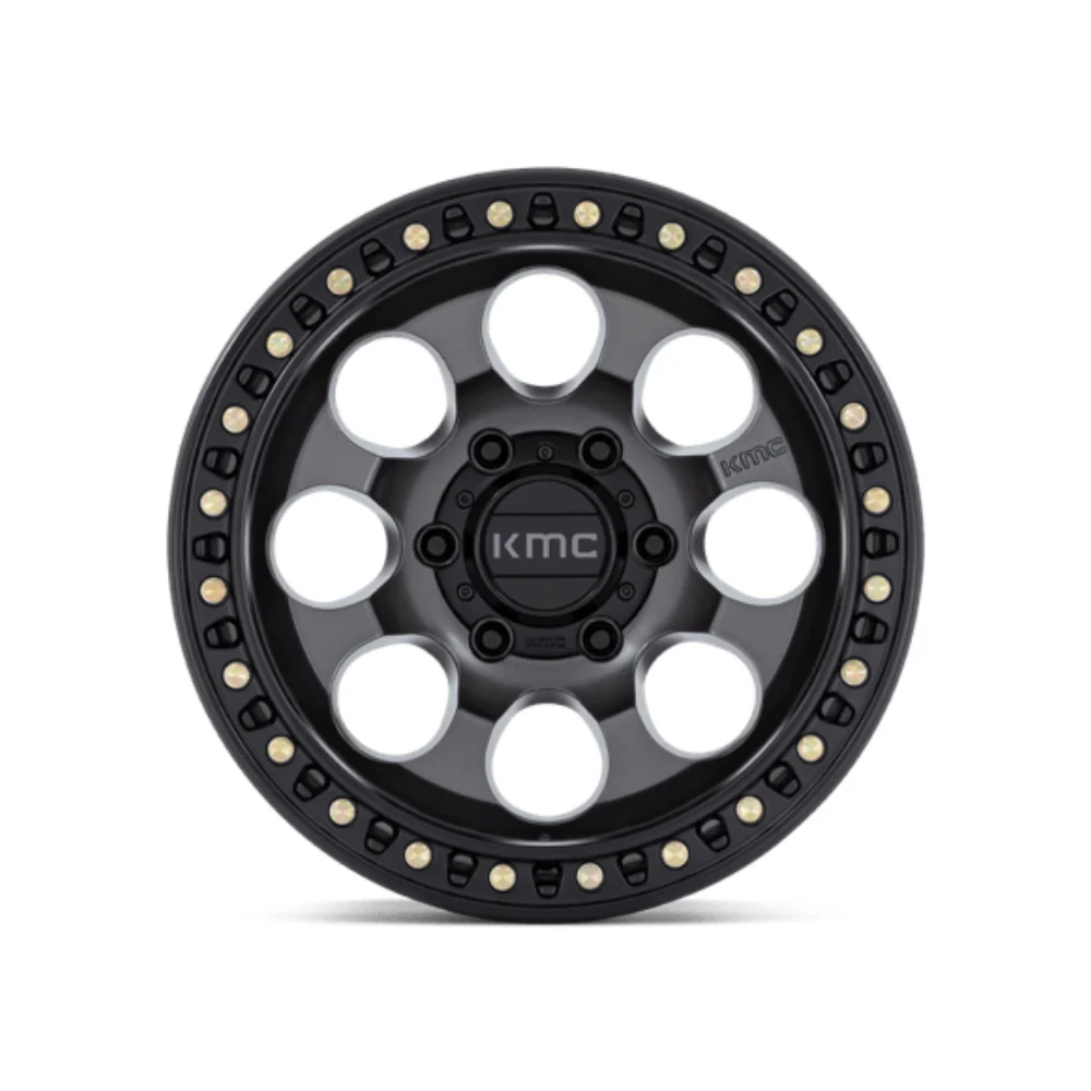KMC KM550 RIOT SBL ANTHRACITE WITH SATIN BLACK LIP - Image 2