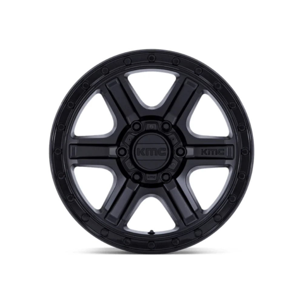 KMC KM551 OUTRUN MATTE BLACK GLOSS BLACK LIP - Image 2