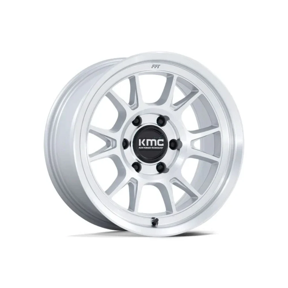 KMC RANGE GLOSS SILVER-MACHINED FACE