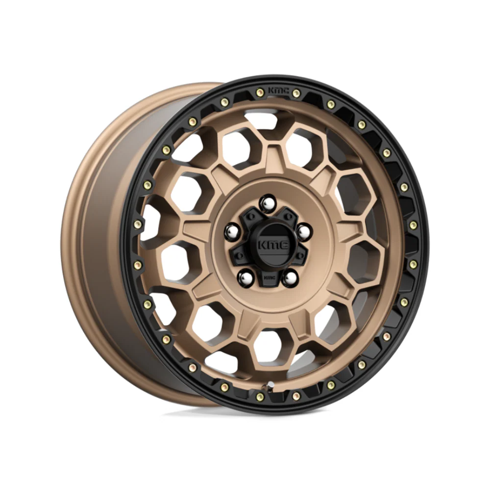 KMC XD SERIES KM545 TREK MATTE BRONZE BLACK LIP