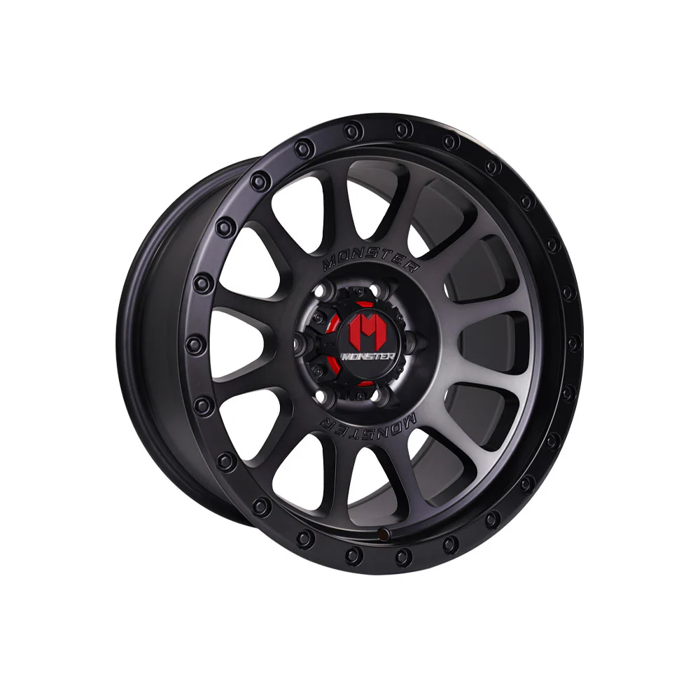 MONSTER AMMO BLACK TINT SATIN BLACK