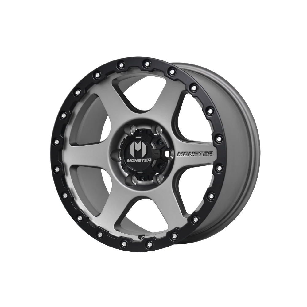 MONSTER SNIPER GREY CENTER BLACK LIP MILLED BOLTS - Image 3