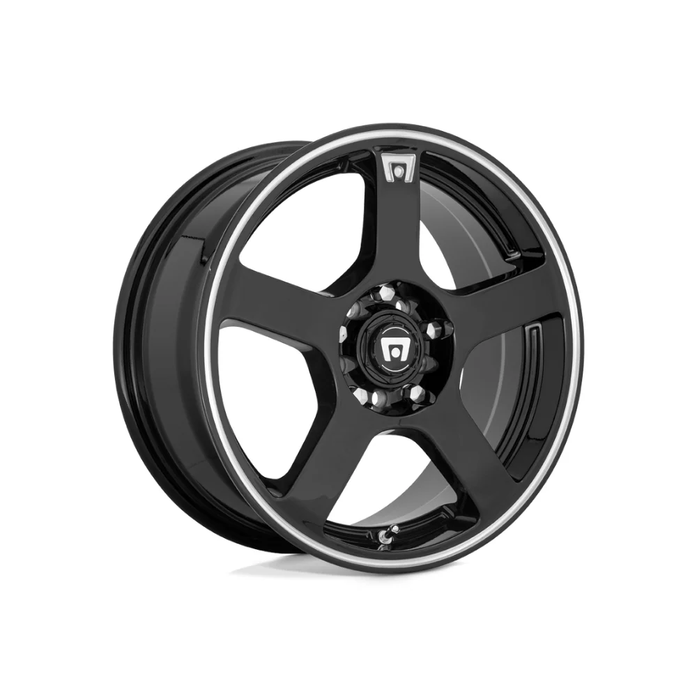 MOTEGI MR116 Gloss Black Machined Flange