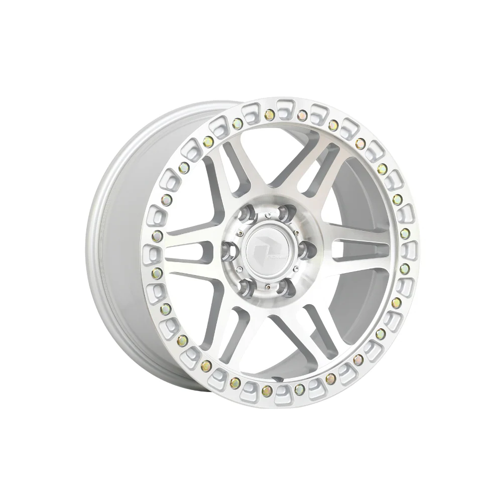 PDW WHEELS BEAST SILVER MACHINED