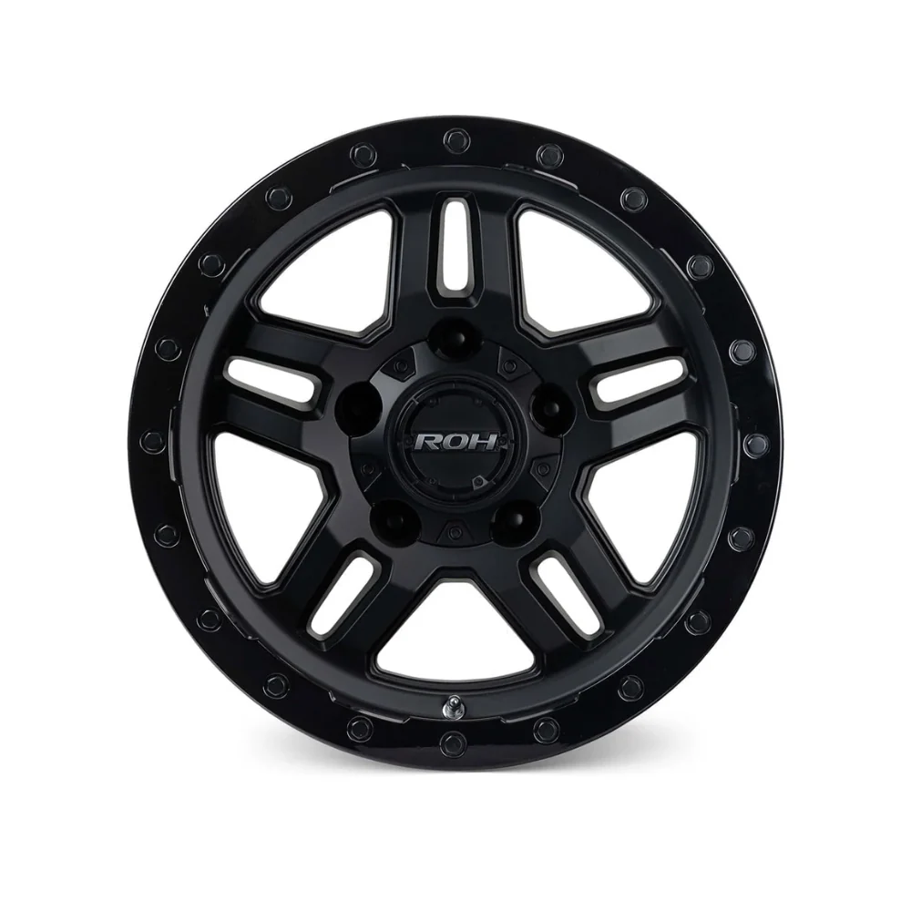 ROH WHEELS HAMMER MATTE BLACK - Image 2