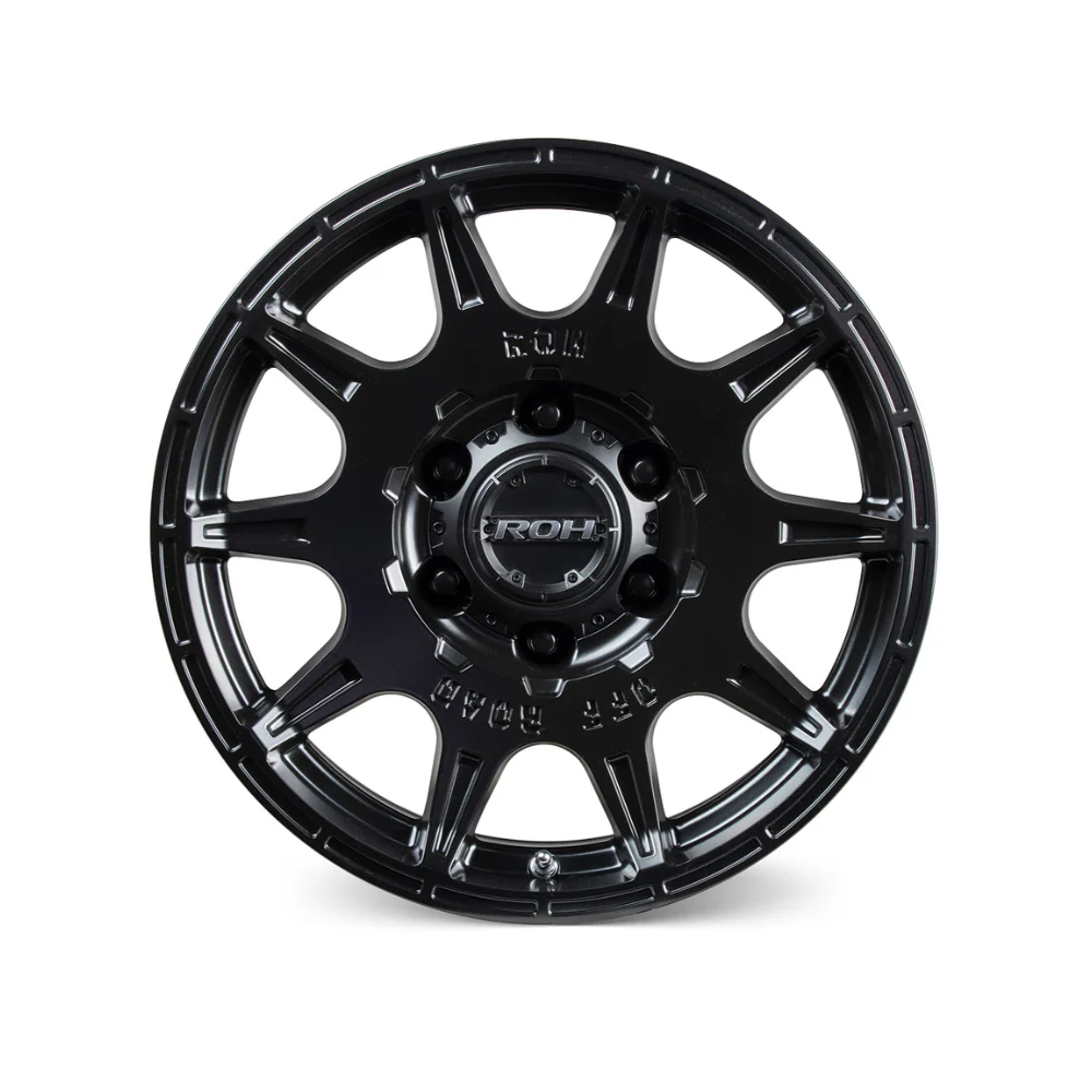 ROH WHEELS INVADER MATTE BLACK - Image 2