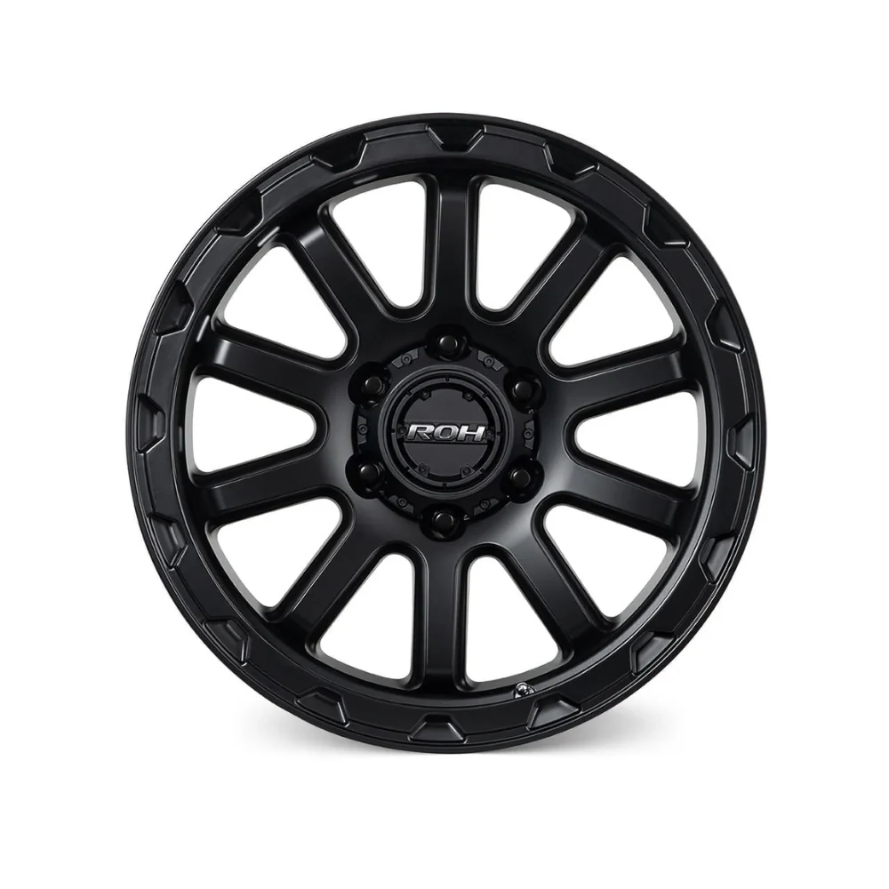 ROH WHEELS ONYX MATTE BLACK - Image 2